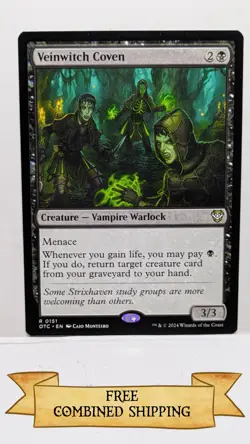 Veinwitch Coven Commander: Outlaws of Thunder Junction Regular - Image 1