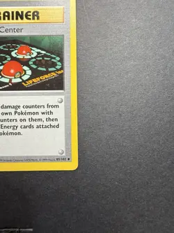 Pokemon Cards: Base Set 1st Edition Uncommon: Pokemon Center 85/102 - Image 4