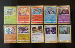 ⭐Lot 124 Pokemon Cards Brilliant Stars complete common uncommon holo rare set - Image 1
