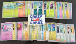 153 Card Complete common uncommon rare c/u/r Set Pokemon Scarlet and Violet 151 - Image 1