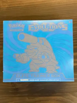 Pokemon XY Evolutions Elite Trainer Box (Blastoise) Brand New Factory Sealed - Image 1
