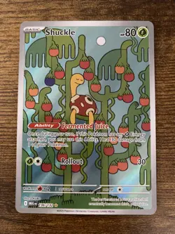 Shuckle Mega Evolution 136/132 Special Illustration Rare Pokemon TCG - Image 2
