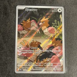 Pokemon Tcg Illustration Rare Spearow 151/132 - Mega Evolutions - Image 1