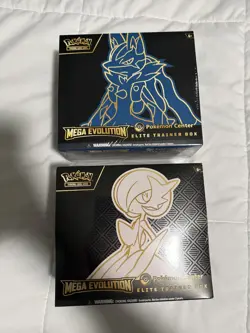 Pokemon TCG Mega Evolution Pokemon Center Elite Trainer Box ETB Set of 2 - Image 1