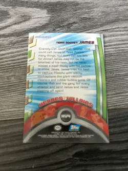 Topps Pokemon 2000 HV4 TEAM ROCKET JAMES Non Foil TV Animation Edition - Image 2