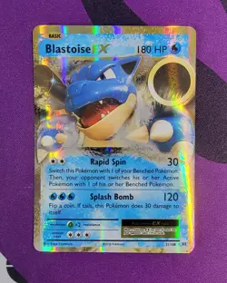 Blastoise EX #21/108 XY Evolutions Ultra Rare Pokemon TCG Dent - Image 2
