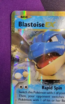 Blastoise EX #21/108 XY Evolutions Ultra Rare Pokemon TCG Dent - Image 3