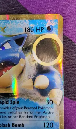 Blastoise EX #21/108 XY Evolutions Ultra Rare Pokemon TCG Dent - Image 4