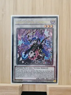 MP23-EN189 Shamisen Samsara Sorrowcat Ultra Rare 1st Edition YuGiOh - Image 1