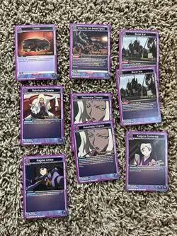 Union Arena Code Geass Purple Custom Deck Includes 9 Release Events Cards!!! - Image 3