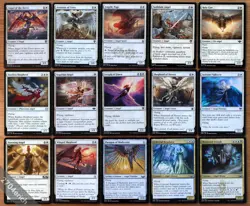 Set of 15 Pauper Legal Angel Cards *NM* English Magic the Gathering MTG EDH - Image 1