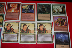 MTG 12x Chronicles 6th edition 7th 8th legendary green magic cards HP - Image 4