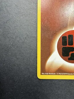 Pokemon Cards: Base Set 1st Edition Energy: Fighting Energy 97/102 - Image 5