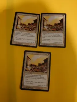 Winds of Rath x3 Rare Tempest. Old Vintage. Magic the Gathering 3 Card. - Image 1