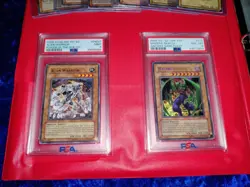 2X PSA & 100+ NM-LP Classic Yu-Gi-Oh! Cards Binder Collection - - Image 2