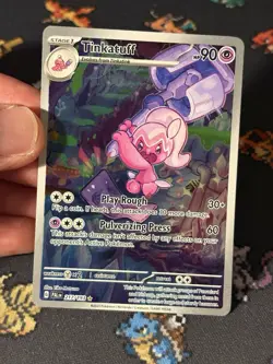 Pokemon Cards Tinkatuff 217/193 Illustration Rare Paldea Evolved - (NM) - Image 2