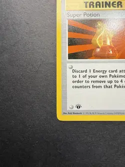 Pokemon Cards: Base Set 1st Edition Uncommon: Super Potion 90/102 - Image 5
