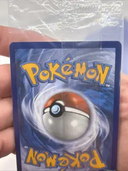 Build a Bear Pokemon Card Psyduck Promo Trading TCG SEALED NEW RARE Crimp Error - Image 4
