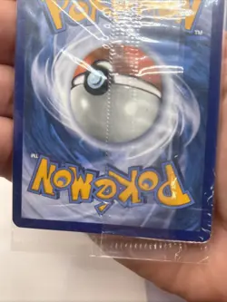 Build a Bear Pokemon Card Psyduck Promo Trading TCG SEALED NEW RARE Crimp Error - Image 5