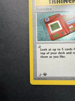 Pokemon Cards: Base Set 1st Edition Uncommon: Pokedex 87/102 - Image 5