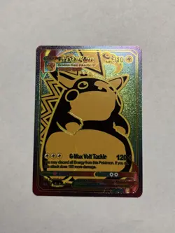 Pikachu Vmax Gigantamax G-Max Volt Tackle Rainbow Foil Card TG29/TG30 M/NM - Image 1