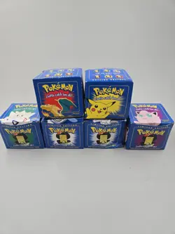 Vintage 1999 Pokemon Tcg Burger King 23k Gold Cards Lot Of 6 All In Original... - Image 1