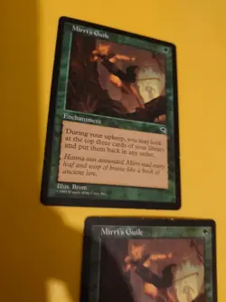 Mirri's Guile x2 rare enchantment Tempest. Old Vintage. Magic the Gathering Card - Image 4