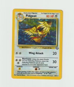 🦅 Pokemon TCG Pidgeot 8/64 Jungle Holo Rare Vintage WOTC Card Vintage LP/NM - Image 5