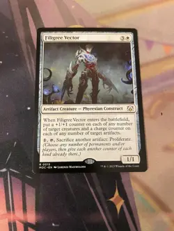 MTG - FILIGREE VECTOR - RARE - MOC - NM - Image 1
