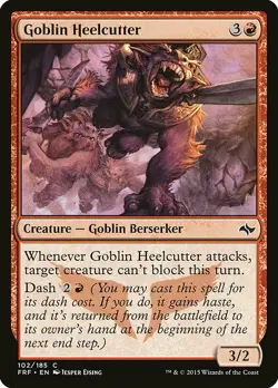 1x Goblin Heelcutter - NM English MTG - Fate Reforged - Image 1
