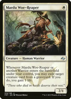 1x Mardu Woe-Reaper - NM English MTG - Fate Reforged - Image 1