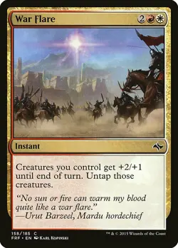 1x War Flare - NM English MTG - Fate Reforged - Image 1