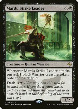 1x Mardu Strike Leader - NM English MTG - Fate Reforged - Image 1