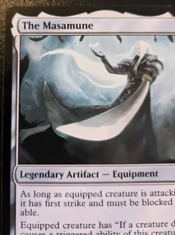 The Masamune 0264 Rare Final Fantasy Magic: The Gathering - Image 2