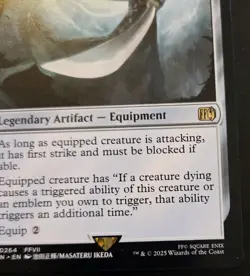 The Masamune 0264 Rare Final Fantasy Magic: The Gathering - Image 5