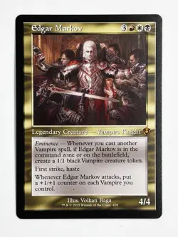 2025 Innistrad Remastered - Edgar Markov Retro Frame Mythic #428 - NM - Image 1