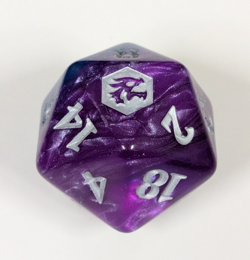 Magic the Gathering MTG Adventures In The Forgotten Realms Oversize Spindown Die - Image 1