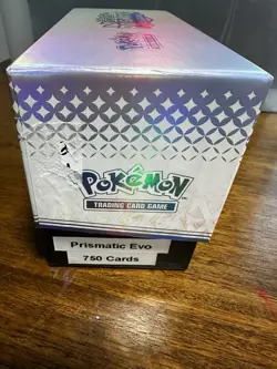 Pokemon Prismatic Bulk Lot Around 750 Common uncommon and rare Cards in Etb Box - Image 1