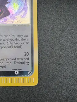 Pokemon TCG Sableye 10/100 Sandstorm Holo LP Vintage - Image 4