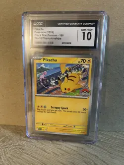 Pokemon Black Star Promos SVP EN Pikachu #190 CGC 10!!! - Image 1