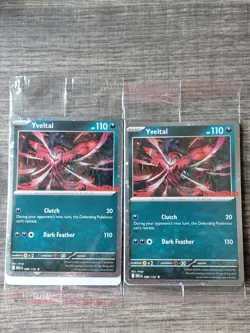 Pokemon TCG Yveltal 088/132 GameStop Exclusive Promo Sealed x2 - Image 1