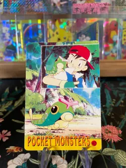 ⚡Gyarados 40 Cracked Ice⚡Vintage Vending Sticker! Pokemon⚡ Read Description⚡ - Image 3
