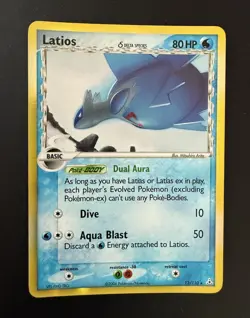 Pokemon TCG Holon Phantoms Latios - Delta Species 12/110 Rare Holo NM - Image 1