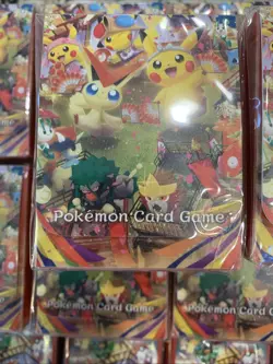 Tohoku Pikachu - Lot Of 12 Deck Boxes And 12 Packs Of Sleeves Pokemon Japanese - Image 5