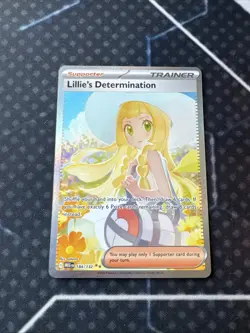 2025 Pokemon Evolution Lillie's Determination Special Illustration Rare #184/132 - Image 1
