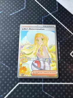 2025 Pokemon Evolution Lillie's Determination Special Illustration Rare #184/132 - Image 2