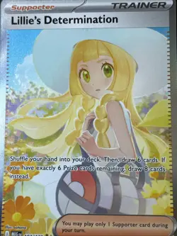 2025 Pokemon Evolution Lillie's Determination Special Illustration Rare #184/132 - Image 5