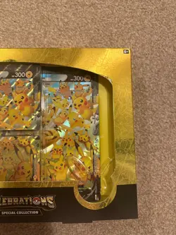 Pokemon TCG Celebrations 25th Anniversary Pikachu V UNION Collection Box Sealed! - Image 3