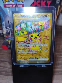 Pikachu EX #247/191 - English Pokemon [Sv08] Surging Sparks Hyper Rare - Image 1