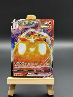 Pokemon TCG Cinderace VMAX Fusion Strike 045/264 Holo Ultra Rare NM/MT - Image 1